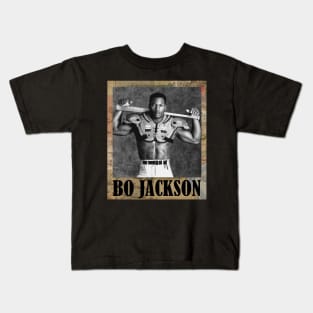 Bo Jackson // Vintage Frame Kids T-Shirt